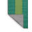 Machine Washable Checkered Green Area Rug-305830353
