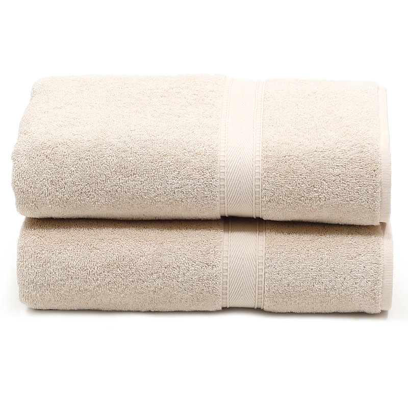 Sinemis Super Plush Bath Towel, Beige