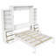 Lit escamotable avec tablettes de rangement et tiroirs Murphy-135497982-135497980