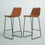 Liekele Upholstered Modern Dining Stools-22248254-22248255