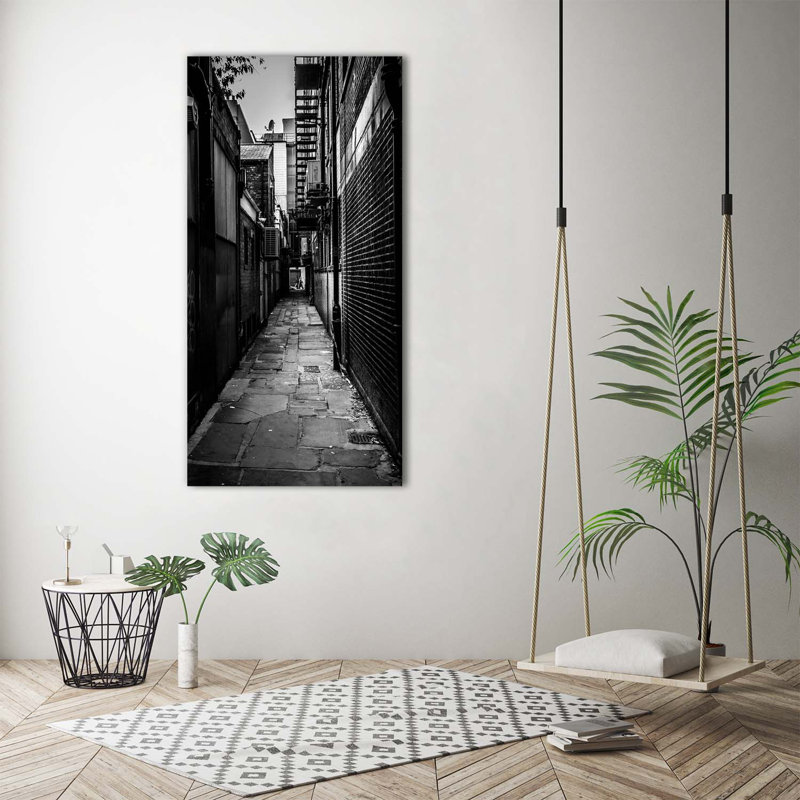 Urban Streets - Wrapped Canvas Print
