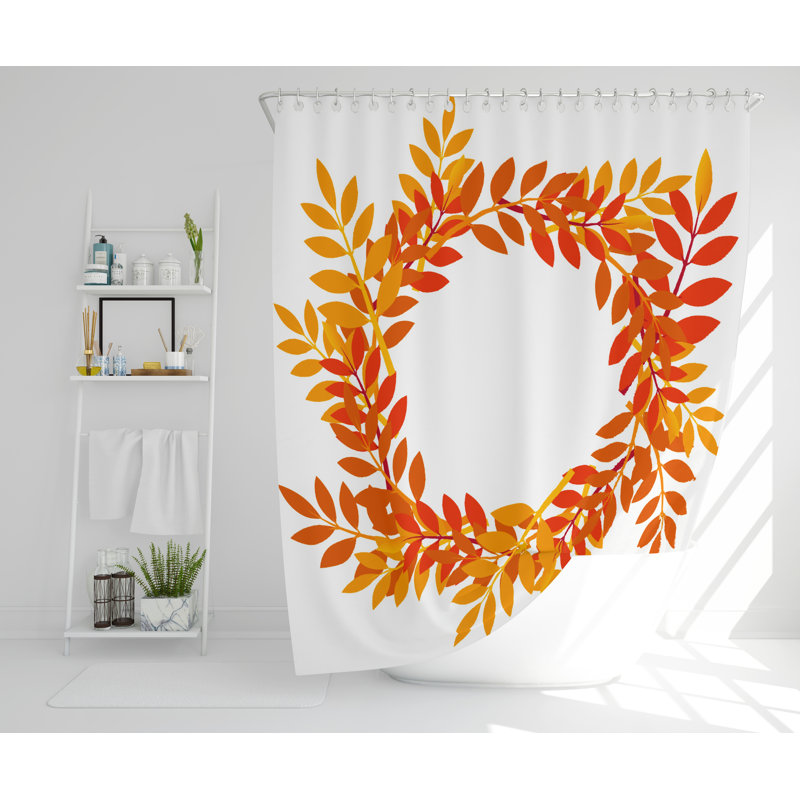 Shashkov Polyester Shower Curtain Set, 168cm H x 168cm W