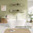 59'' L × 30'' W Oval Freestanding Acrylic Bathtub, Gloss White Soaking Tub with Center Drain, Modern Stand Alone Bathtub for Bathroom Relaxation-116010563