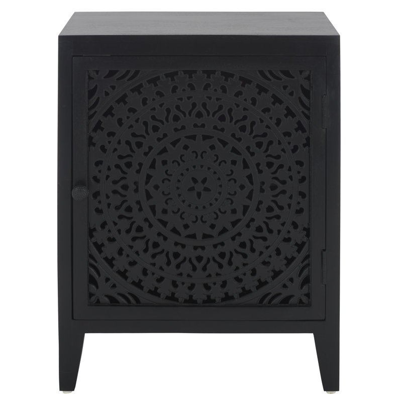 Etherson 20'' W Nightstand, Black
