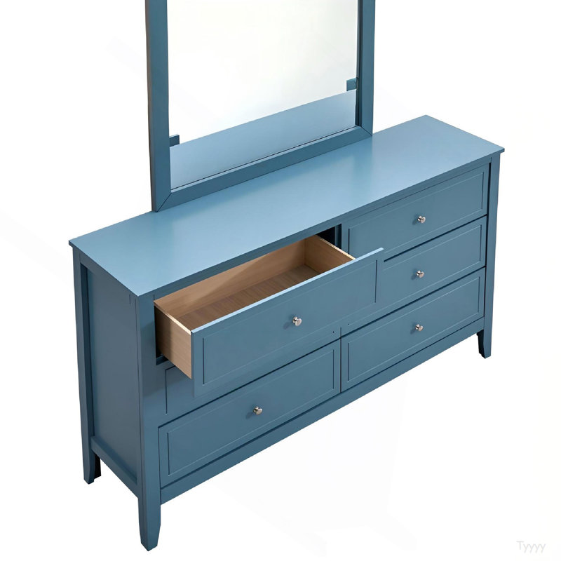 Commode Daniel (sans miroir) Daniel G1316-D-80, Sarcelle