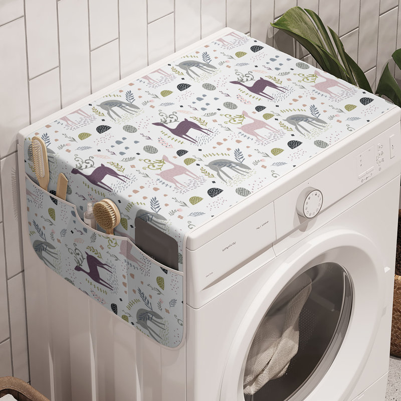 Ensemble de 2 machines à laver East Urban Home Forest de 47 po x 18,5 po