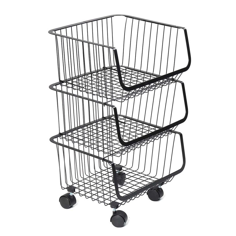 60cm H x 41.5cm W Utility Cart with Wheels