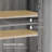 Farmhouse Barn Door Accent Cabinet, Kitchen Sideboard Storage Cabinet with Double Doors,wood-425023671