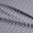 Walker Ticking Stripe Reverse to Check Indigo/Ivory Cotton Bedskirt-109715695-109715696