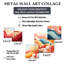 «Colorful Fantasy Mountain Landscape II», ensemble d'art mural abstrait carré de 5