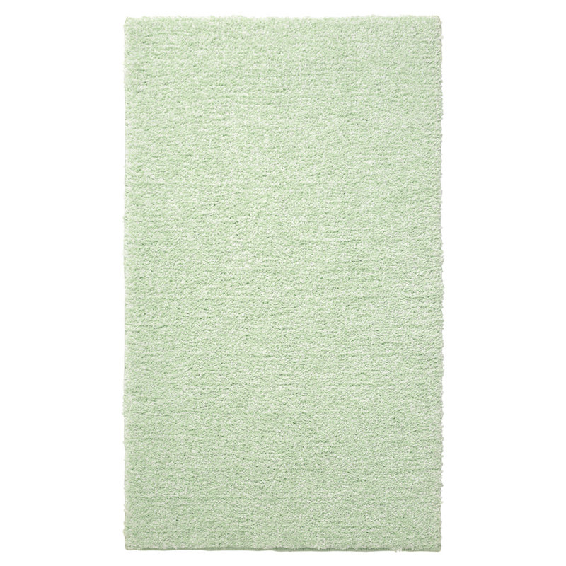 Microfiber Non-Slip Bath Rug, 70 cm H x 120 cm W, Mint