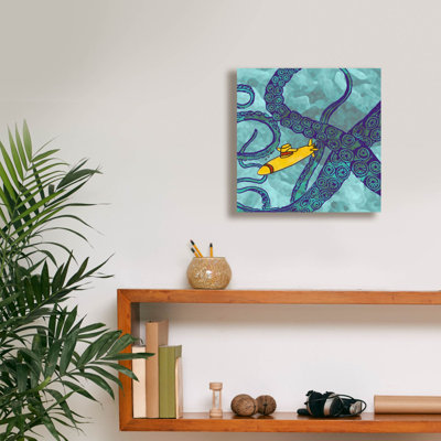 «Misadenture 1» par Alicia Ludwig, art mural sur toile
