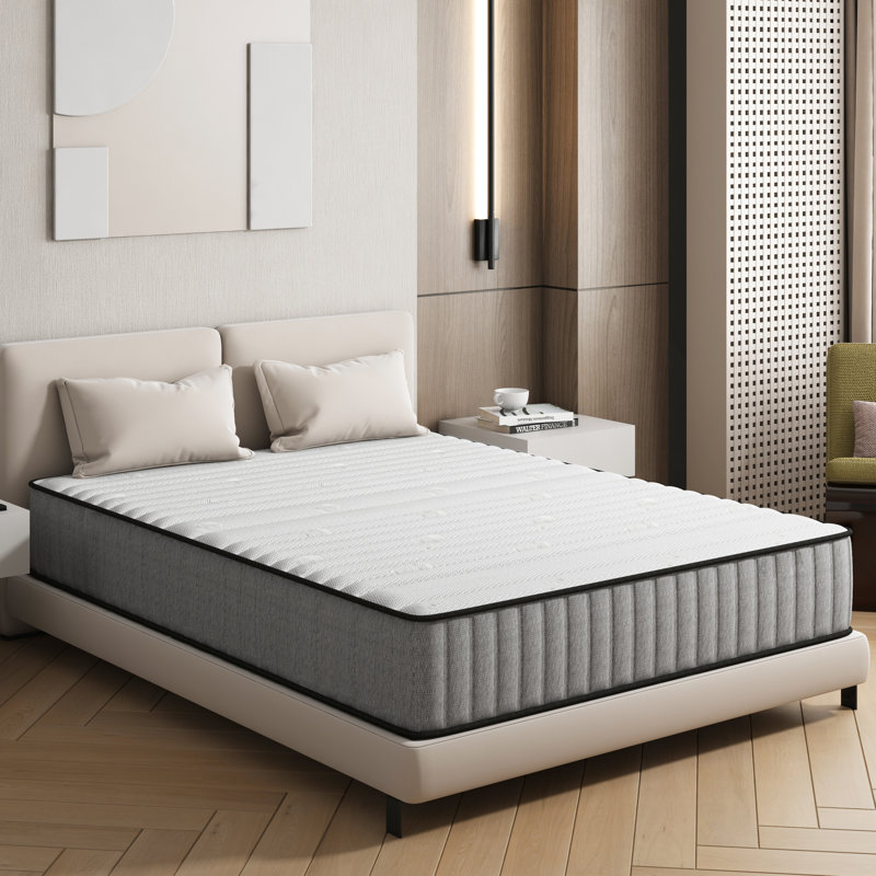Mattress The Innerspring Hybrid Memory Foam Bed in a Box for Ultimate Support and Pressure Relief Mattress, Kingsize (5')
