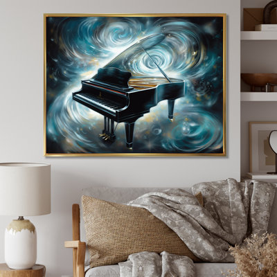 «Piano Abstract II», reproduction sur toile
