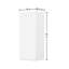Armoire murale facile à assembler 15 po x 12 po x 42 po Camlock-139370818