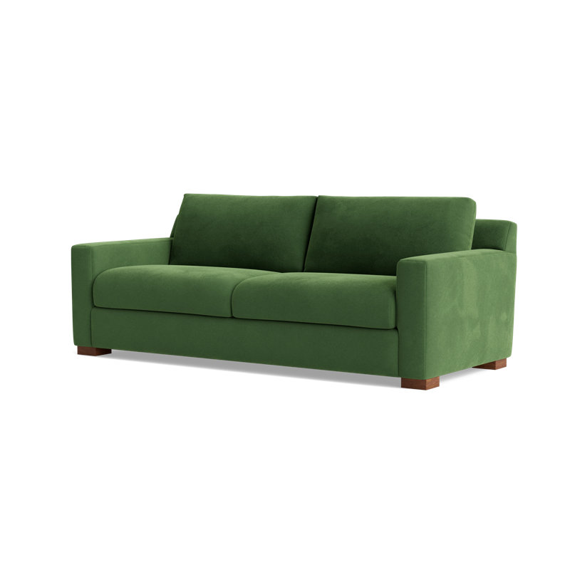 Catalina Sofa (85") , Performance Velvet - Ivy
