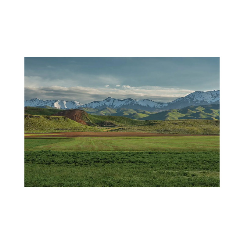 «First Light Soldier Mountains» par Louis Ruth - Estampe numérique sur toile tendue avec châssis, H 12 po x l 18 po x 1,5 po