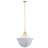 Aire 4-Light Small Chandelier, Pale Blue Linen-135533112