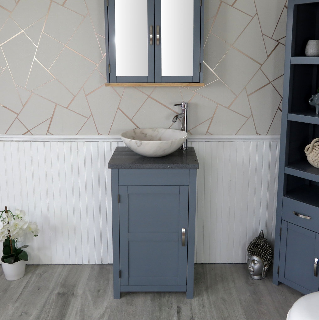 Scroggins 515mm Free-standing Cloakroom Vanity Unit