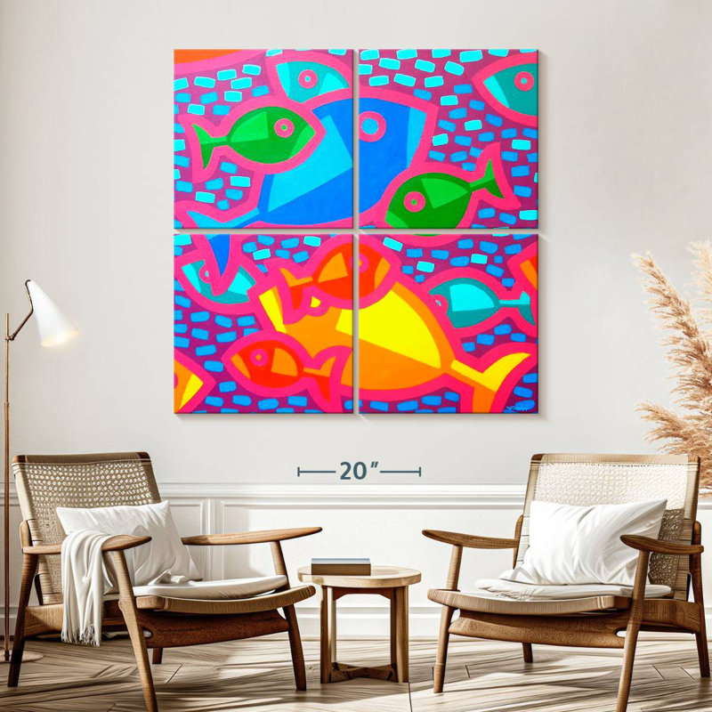 Brampt Funky Fish, 57" H x 57" W