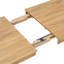TREXM 7-Piece Wooden Dining Table Set Mutifunctional Extendable Table With 12" Leaf And 2 Drawers-1421385229-1421385226-1421385225