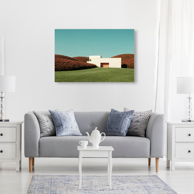 Surreal Architecture Landscape & Nature Canvas Print by Oliver Gal, Black Frame, 15 x 10, 30"H x 20"W, Gallery Wrapped
