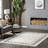 Geometric Transitional Tasseled Area Rug-401645655