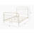 White Full Bed with Spindle Headboard-1297293860
