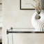 Simple acrylic transparent glass console table-298439350-298439348