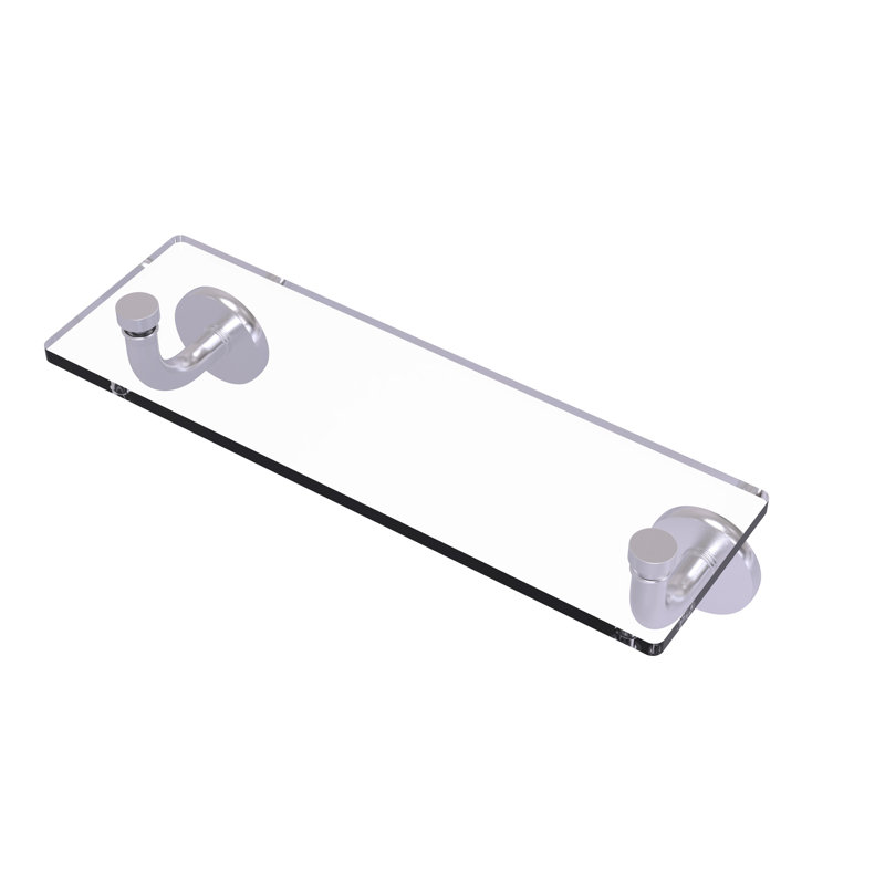 Tioga Bracket Shelf, Satin Chrome