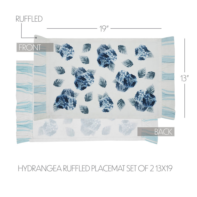 Cogmon Floral Rectangle Placemat