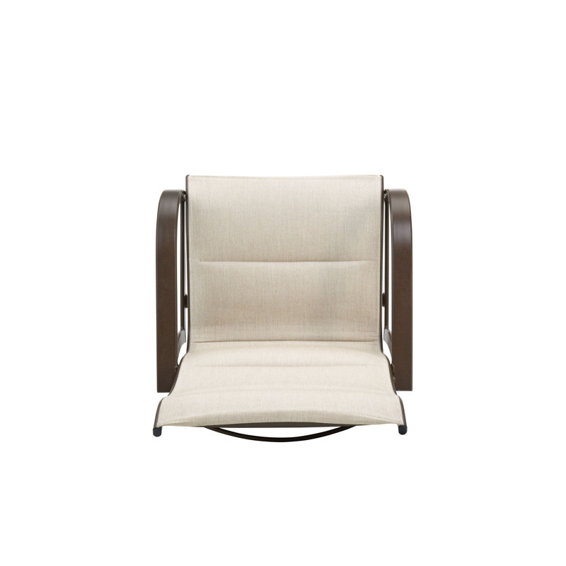 Key West Padded Sling Outdoor Dining Armchair