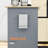 HOMCOM Rolling Kitchen Island Cart, Portable Serving Trolley Table With Drawer, Adjustable Shelf And 2 Towel Racks, Grey