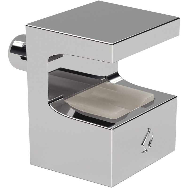 Tablette en verre Kristal, H 0,79 po x l 0,78 po x P 0,53 po