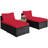 Lemington 4 - Person Patio Conversation Set with Cushions-1068063714
