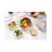 Genicook Borosilicate Glass 5 Container Food Storage Set