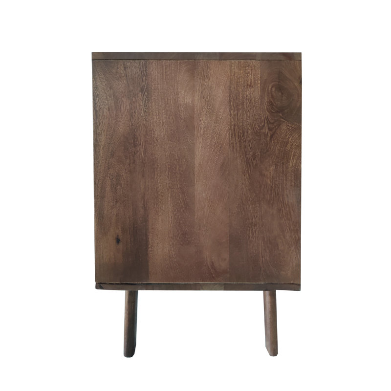 Crowell 140cm Solid Wood Sideboard, Walnut