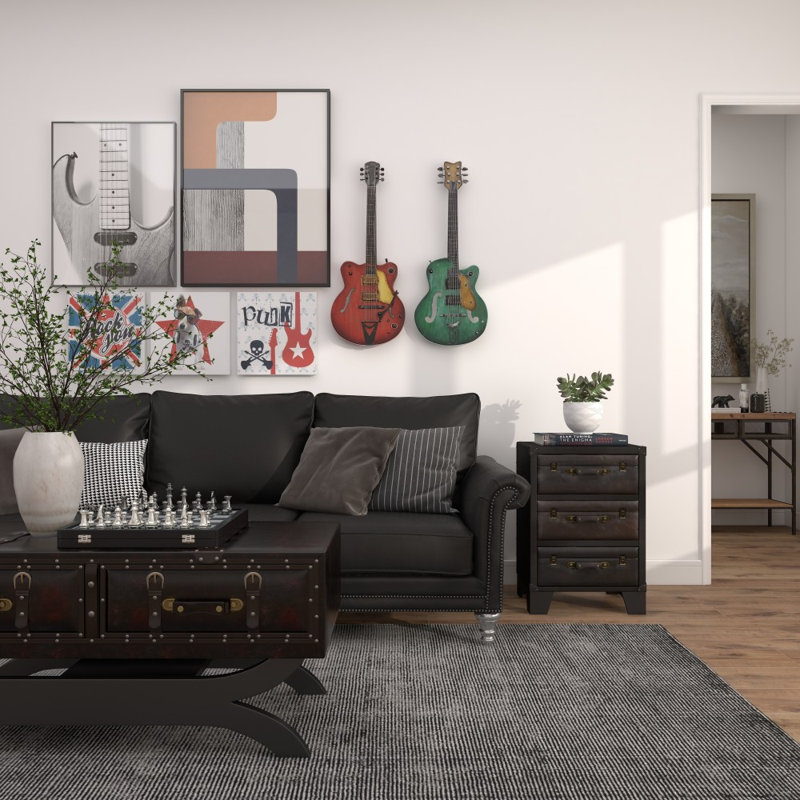 Décoration murale guitare