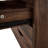 Coheman 24" Home Office Filing Cabinet with 2 Shelves, 5-Drawer Mobile Wood File Cabinet, Under Desk Rolling Storage for Documents, Clothes & Craft Supplies, Space-Saving Design-87785289