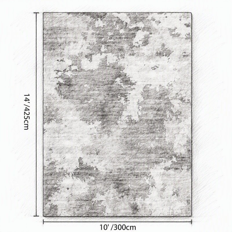 Tapis Crystal Beige, Rectangle 108,02 po x 144,02 po