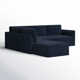Deirdre 5 - Piece Modular Upholstered Chaise L-Sectional