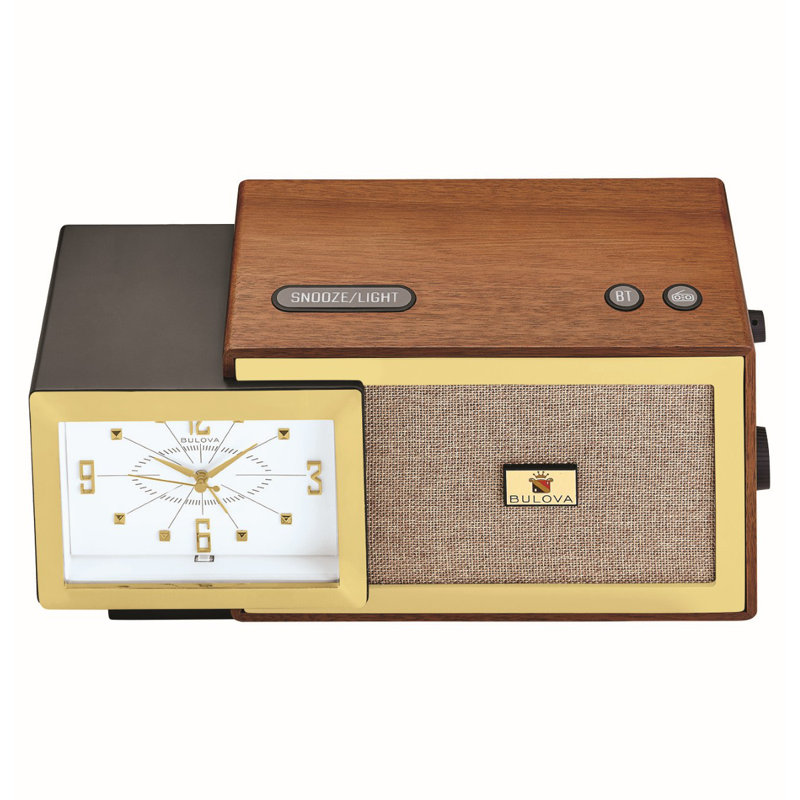 Bulova B7800 Precision Tone Bluetooth Clock Radio