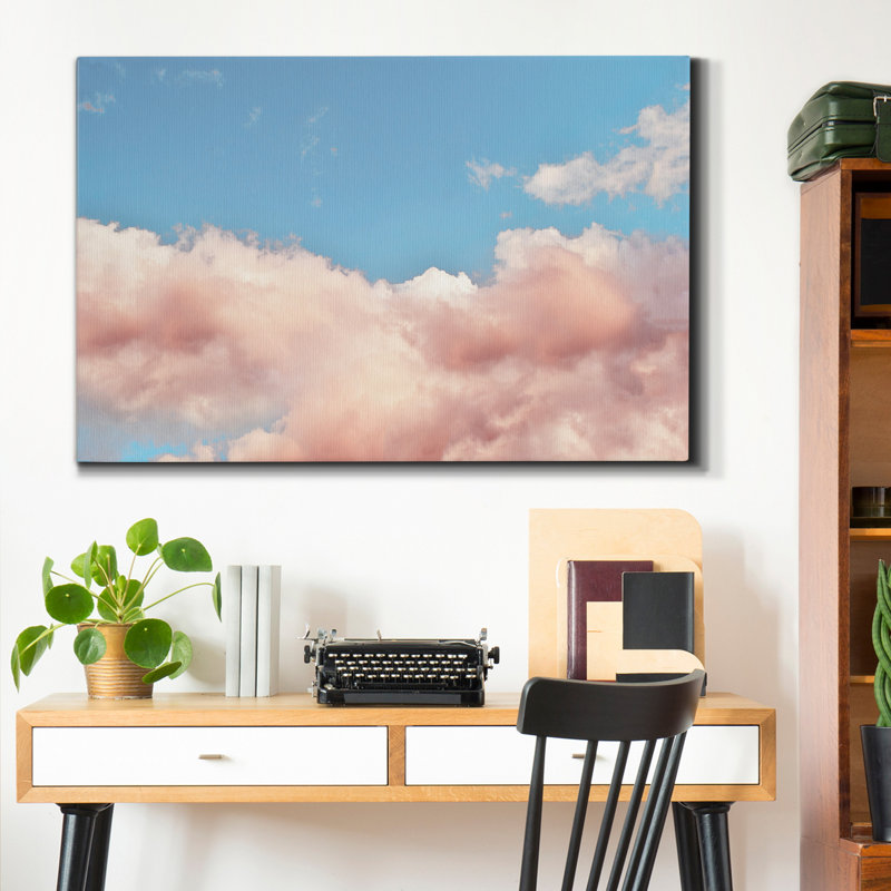 Toast Clouds II - impression sur toile tendue, H 18 po x l 12 po x P 1 po