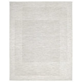 George Tencel Geometric Area Rug in Gray/White