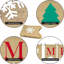 Merry Christmas Banner Burlap