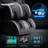 Zero Gravity Massage Chair, SL-Track, Full Body, Waist Heating, Foot Rollers, Airbags, Bluetooth Speaker, 6 Modes, 5 Techniques, 4D, 3 Intensity and Speed Optional, 2 LED Lights, 1 Remote Controller