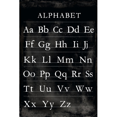 " Alphabet Chart " by Vision Studio
