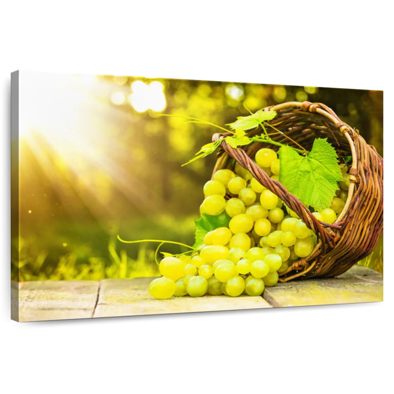 Yarlin Freshly Picked Grapes, 8" H x 12" W