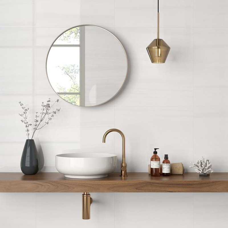 Minera 24x24 Polished Marble Look Porcelain Tile
