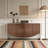 3 D wave texture sideboard